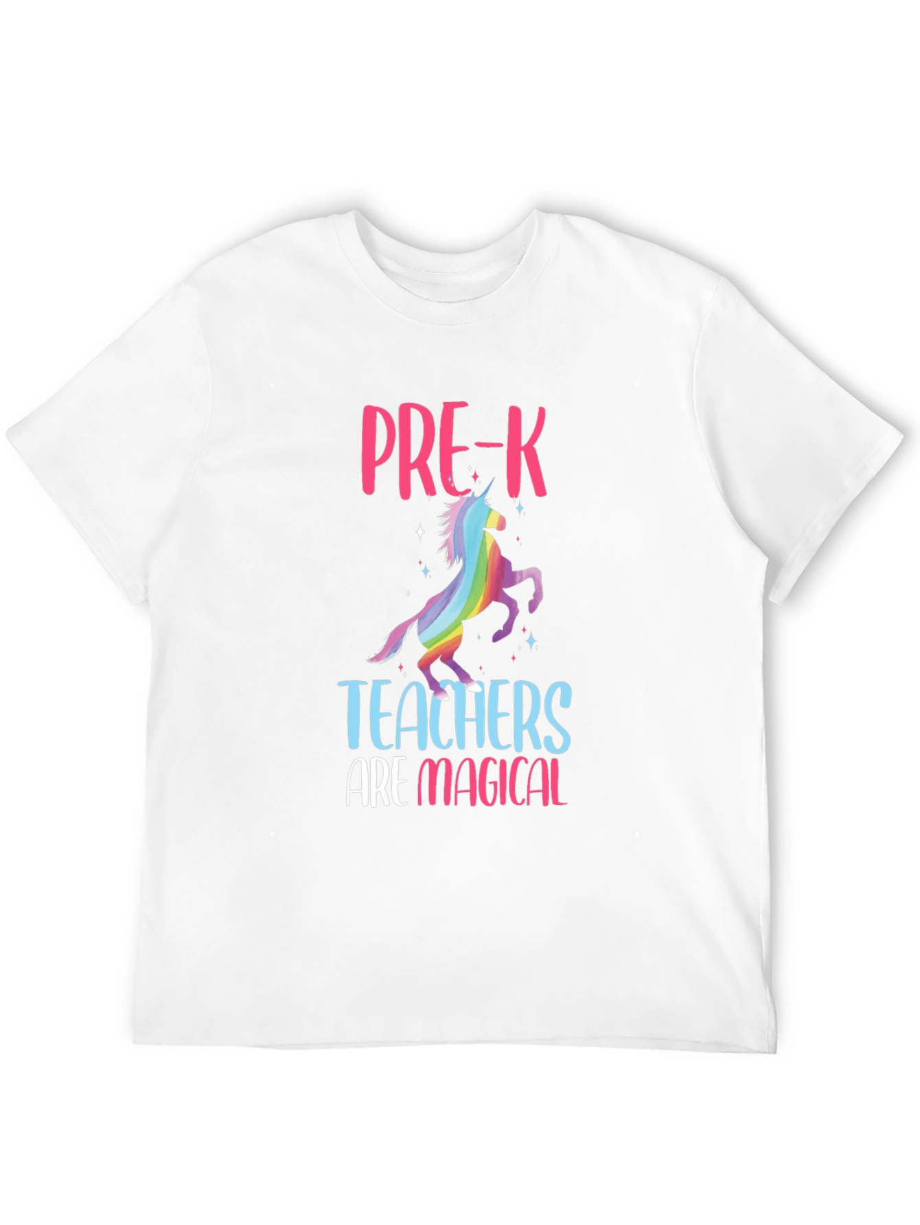 Camiseta Negra Profesores de Pre-K Mágicos
