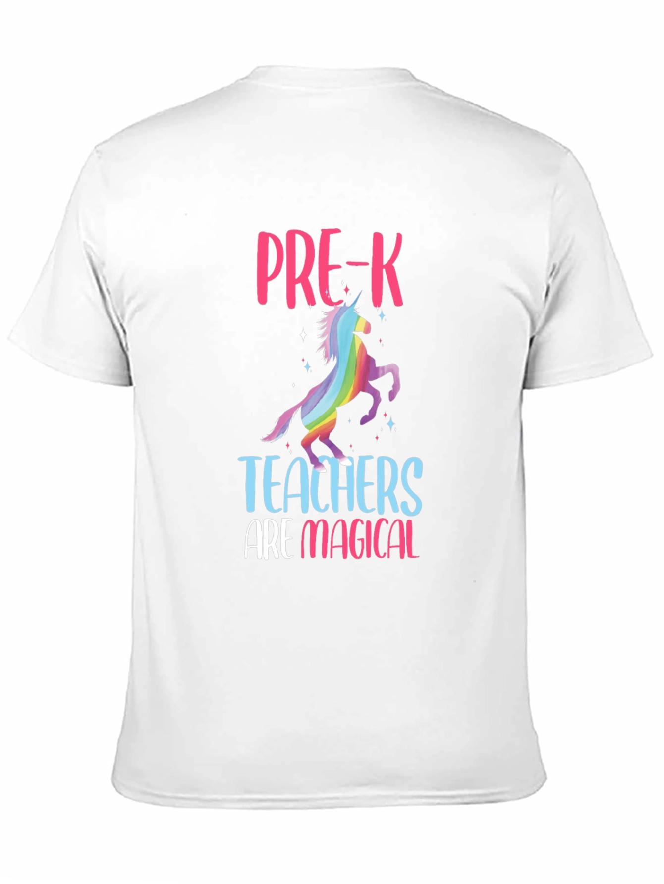 Camiseta Negra Profesores de Pre-K Mágicos