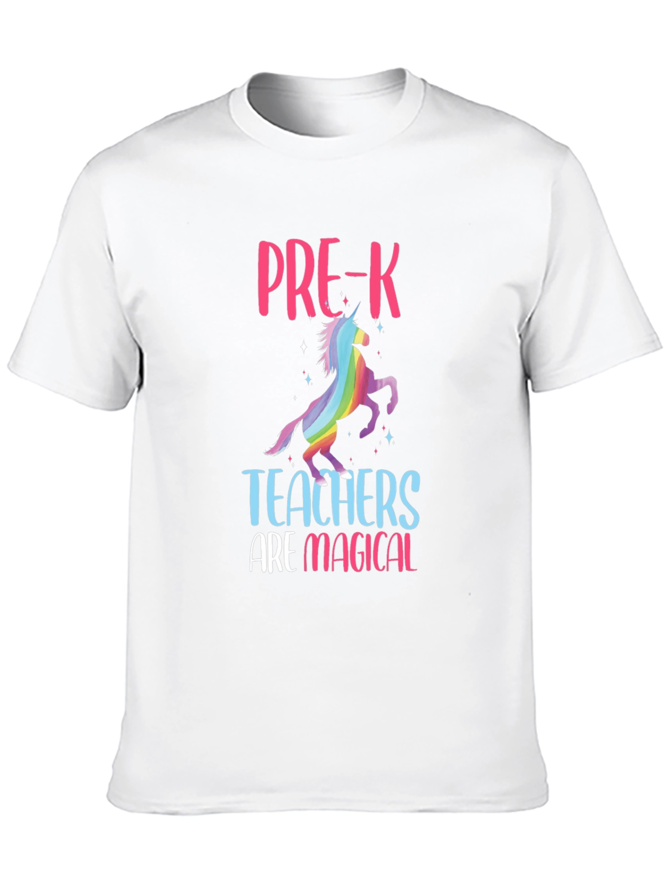 Camiseta Negra Profesores de Pre-K Mágicos