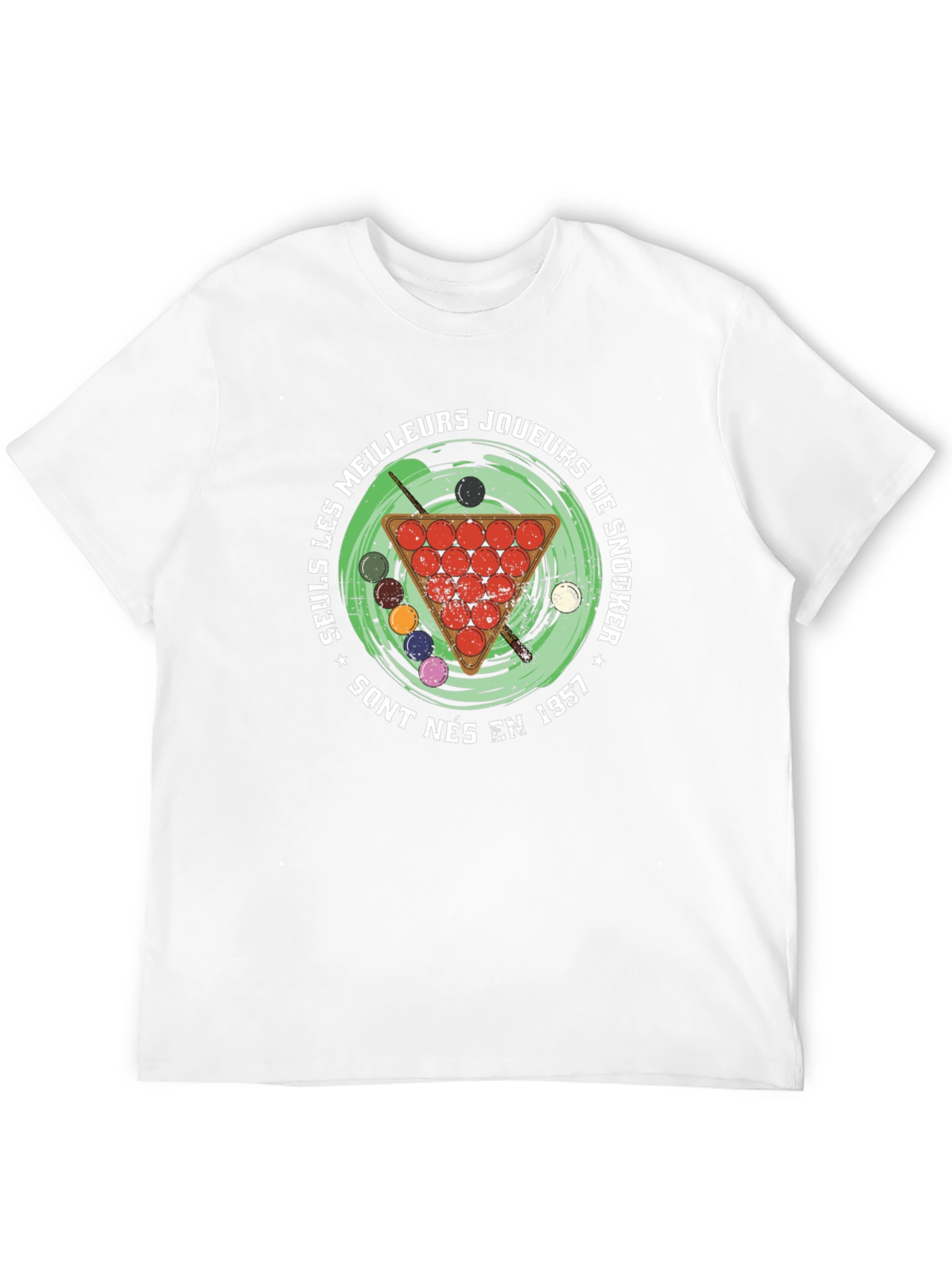 Camiseta Negra Snooker 1957