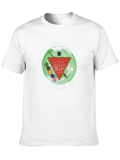 Camiseta Negra Snooker 1957