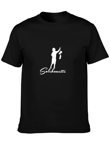 Camiseta Negra Solchouette Hombre