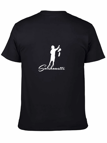 Camiseta Negra Solchouette Hombre