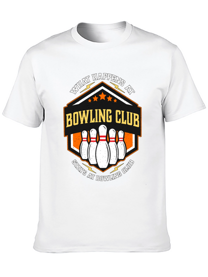 Camiseta Negra Bowling Club