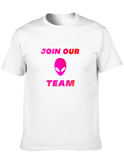 Camiseta Negra Alienígena - Únete a Nuestro Equipo