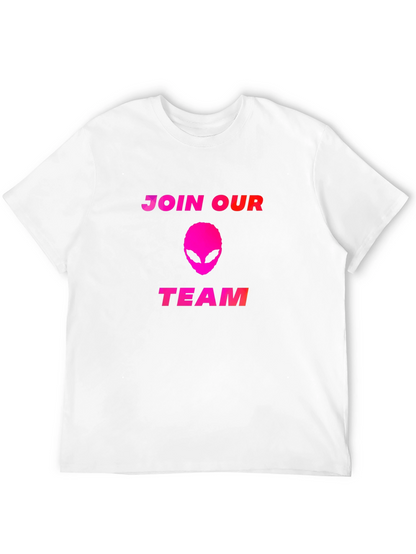 Camiseta Negra Alienígena - Únete a Nuestro Equipo