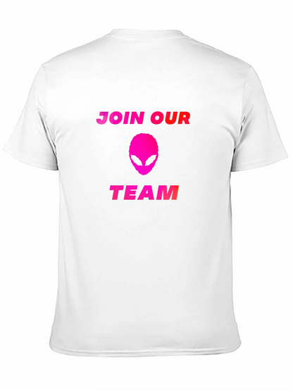 Camiseta Negra Alienígena - Únete a Nuestro Equipo