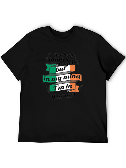 Camiseta Negra: Pensando en Listowel Irlanda