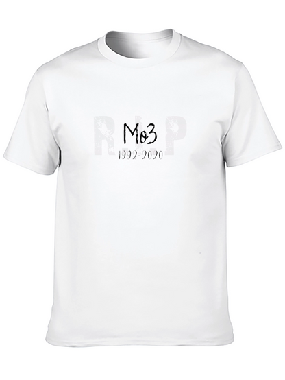 Camiseta Negra Mo3 1992-2020 Homenaje Conmemorativa