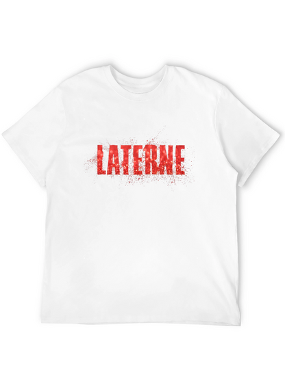 Camiseta Negra Laterne Diseño Único