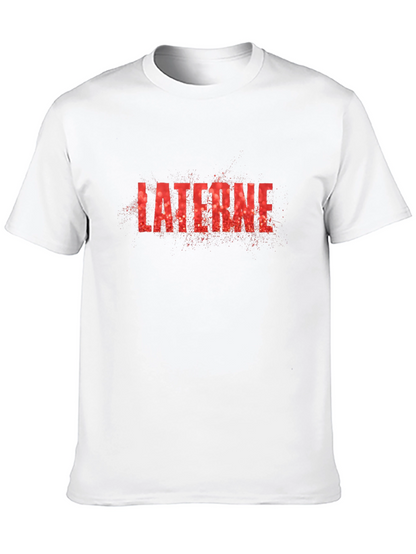 Camiseta Negra Laterne Diseño Único