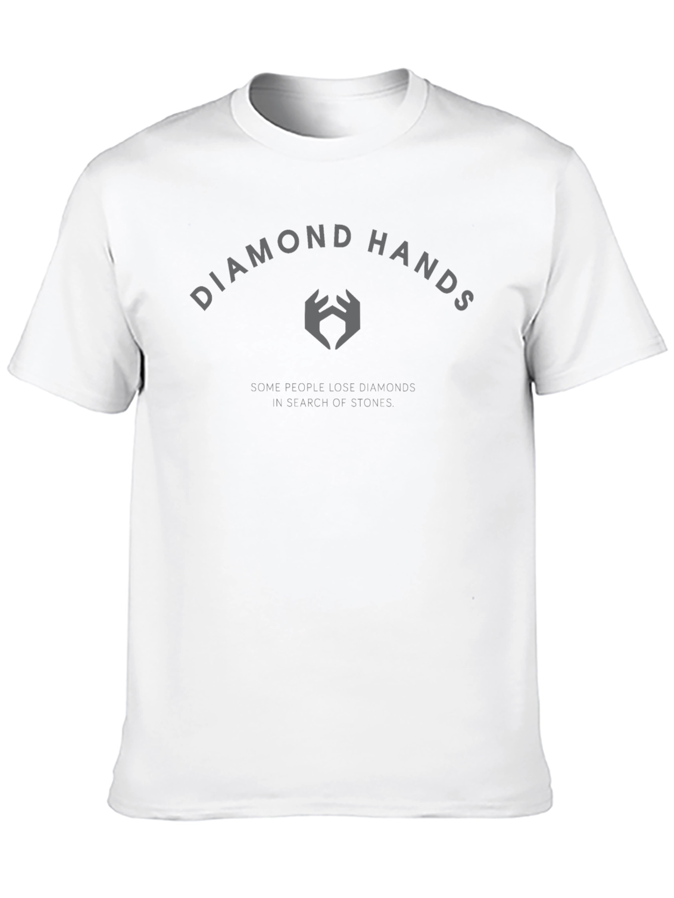 Camiseta Diamond Hands Algodón Premium