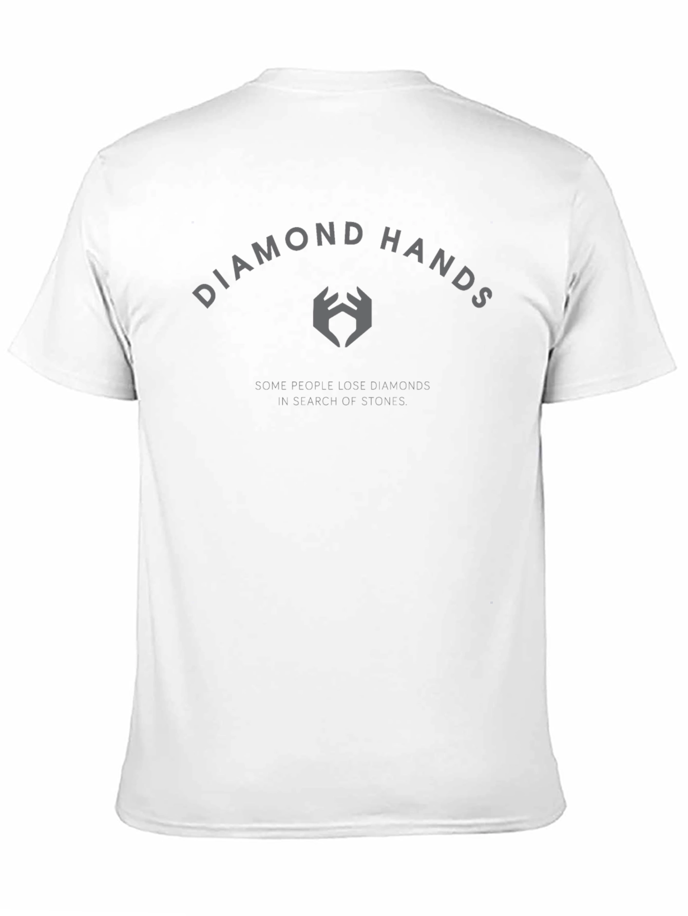 Camiseta Diamond Hands Algodón Premium