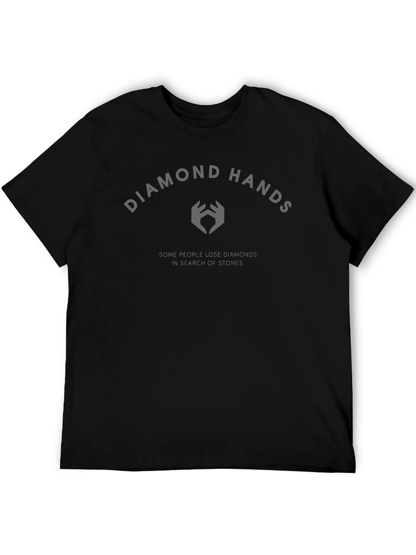 Camiseta Diamond Hands Algodón Premium