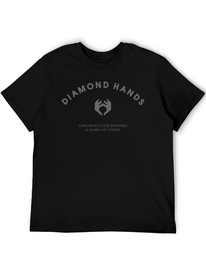 Camiseta Diamond Hands Algodón Premium