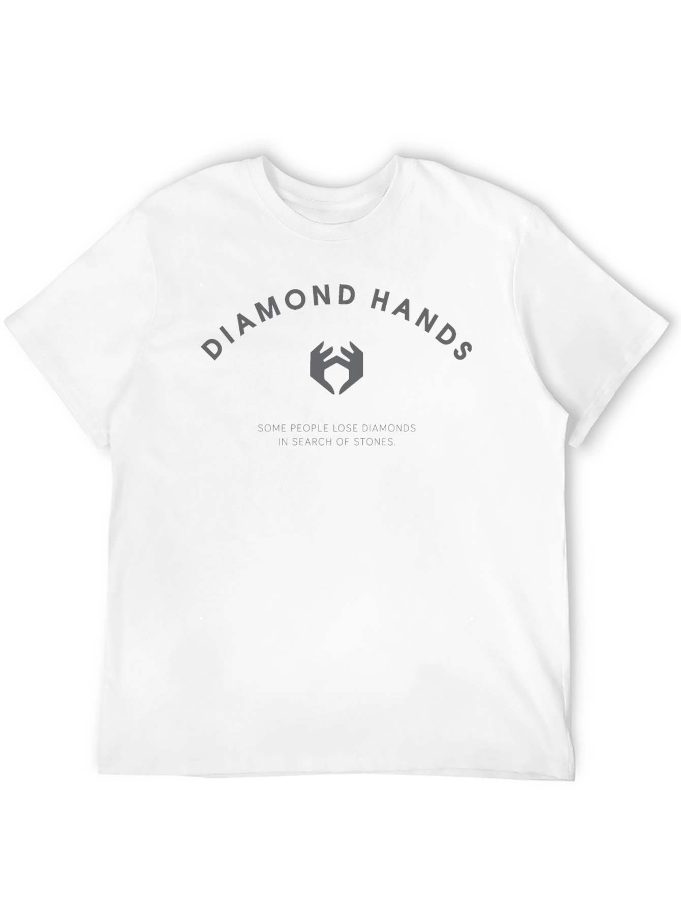 Camiseta Diamond Hands Algodón Premium