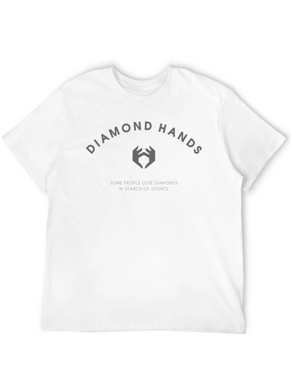 Camiseta Diamond Hands Algodón Premium