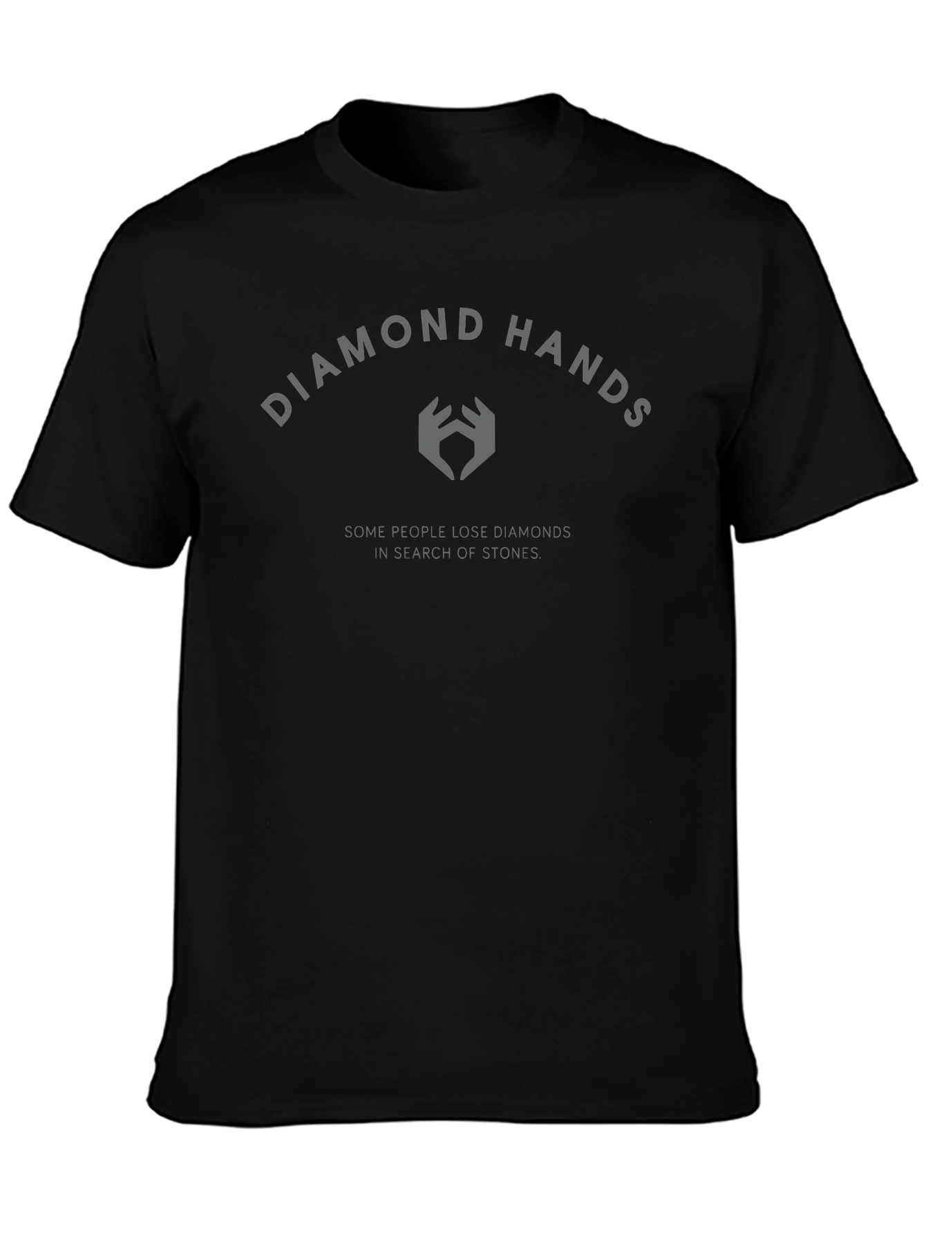 Camiseta Diamond Hands Algodón Premium