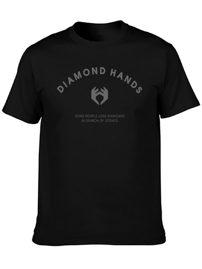 Camiseta Diamond Hands Algodón Premium