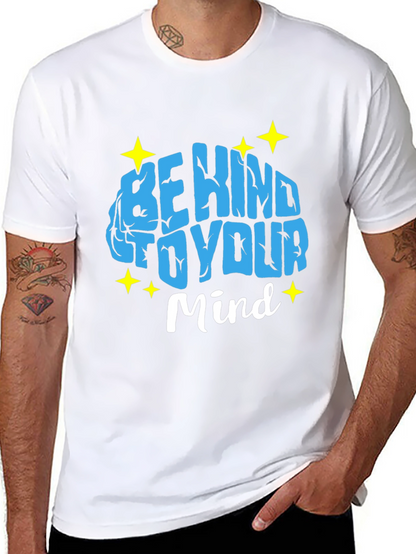 Camiseta Negra Sé amable con tu mente