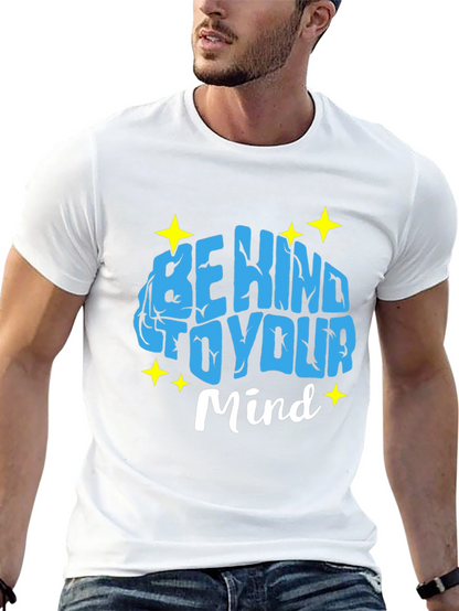 Camiseta Negra Sé amable con tu mente