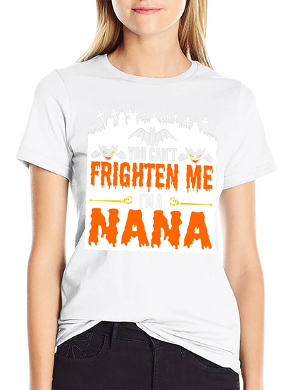 Camiseta de Halloween Nana - No me asustas