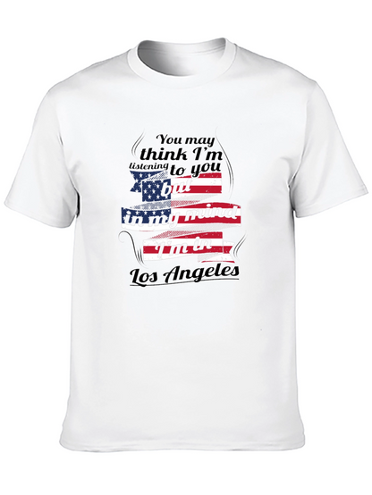 Camiseta Negra Los Ángeles en mi Mente