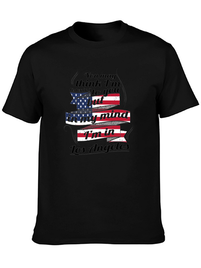 Camiseta Negra Los Ángeles en mi Mente