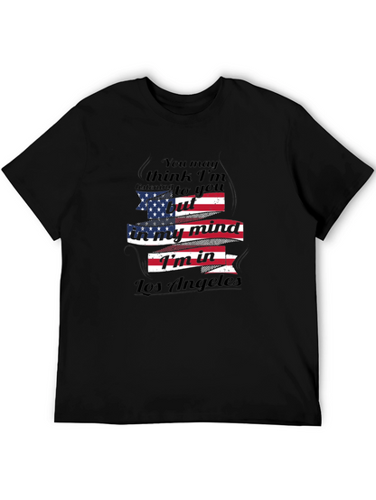 Camiseta Negra Los Ángeles en mi Mente