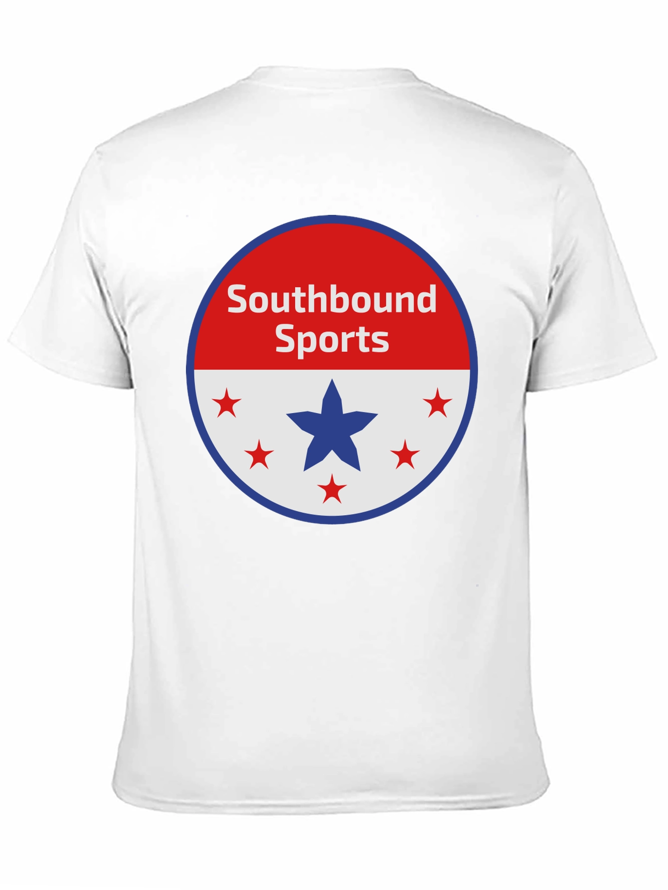 Camiseta Negra Southbound Sports Diseño Patriótico