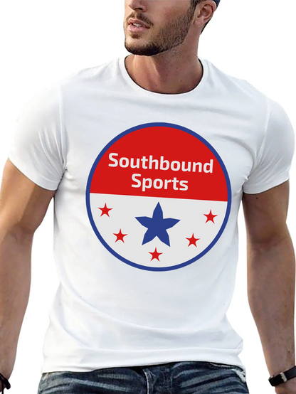 Camiseta Negra Southbound Sports Diseño Patriótico