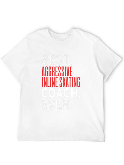 Camiseta Negra Mejor Entrenador Patinaje Agresivo
