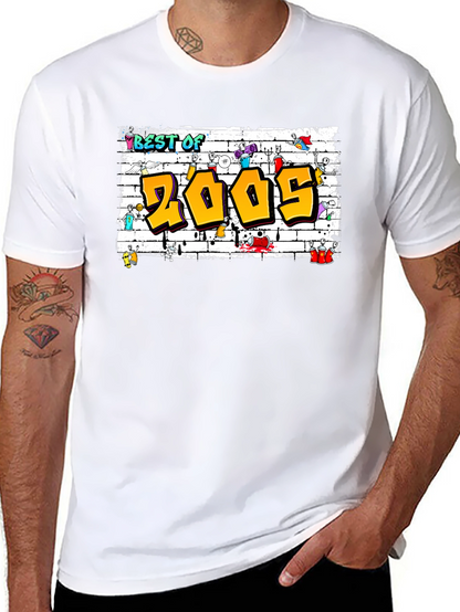 Camiseta Best of 2005 Estilo Graffiti