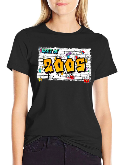 Camiseta Best of 2005 Estilo Graffiti