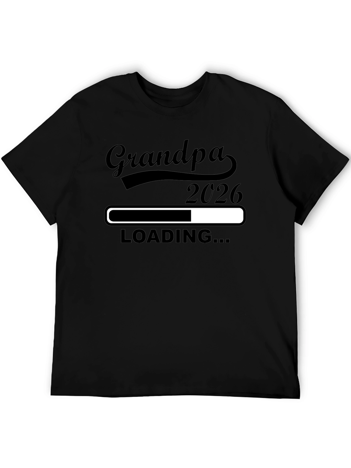 Camiseta Negra: Abuelo 2026 - Cargando...