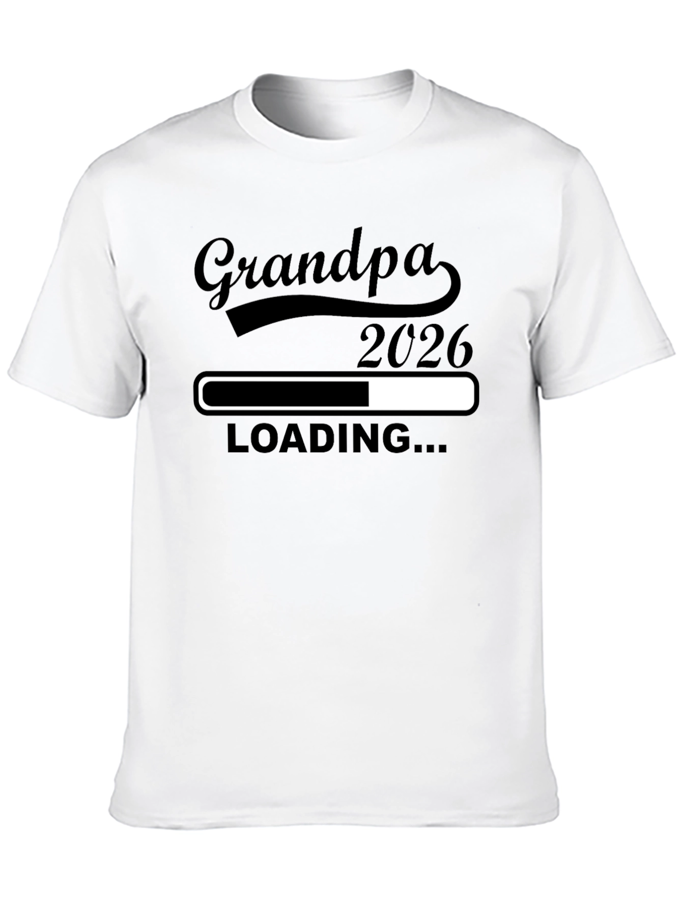 Camiseta Negra: Abuelo 2026 - Cargando...