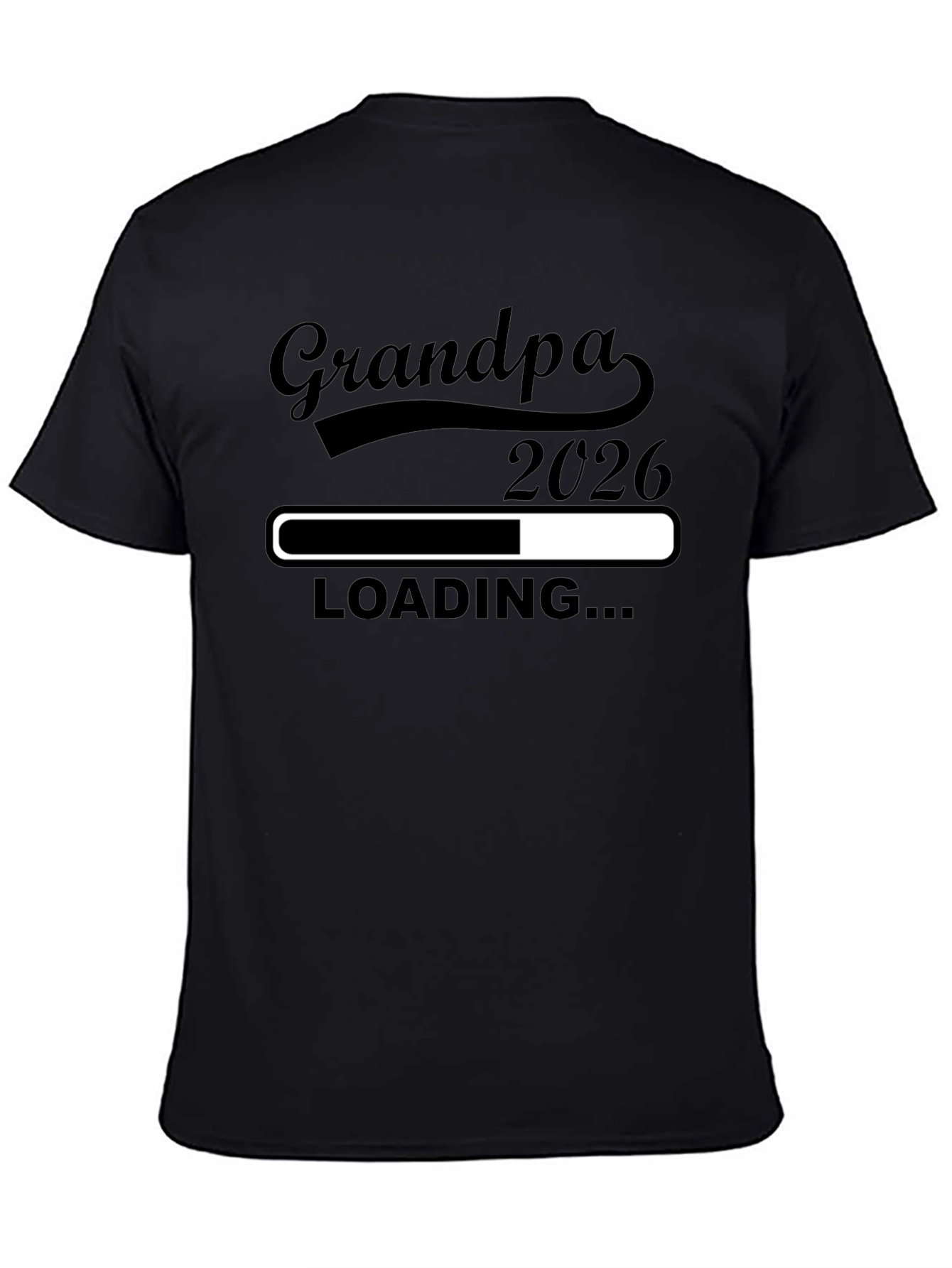 Camiseta Negra: Abuelo 2026 - Cargando...