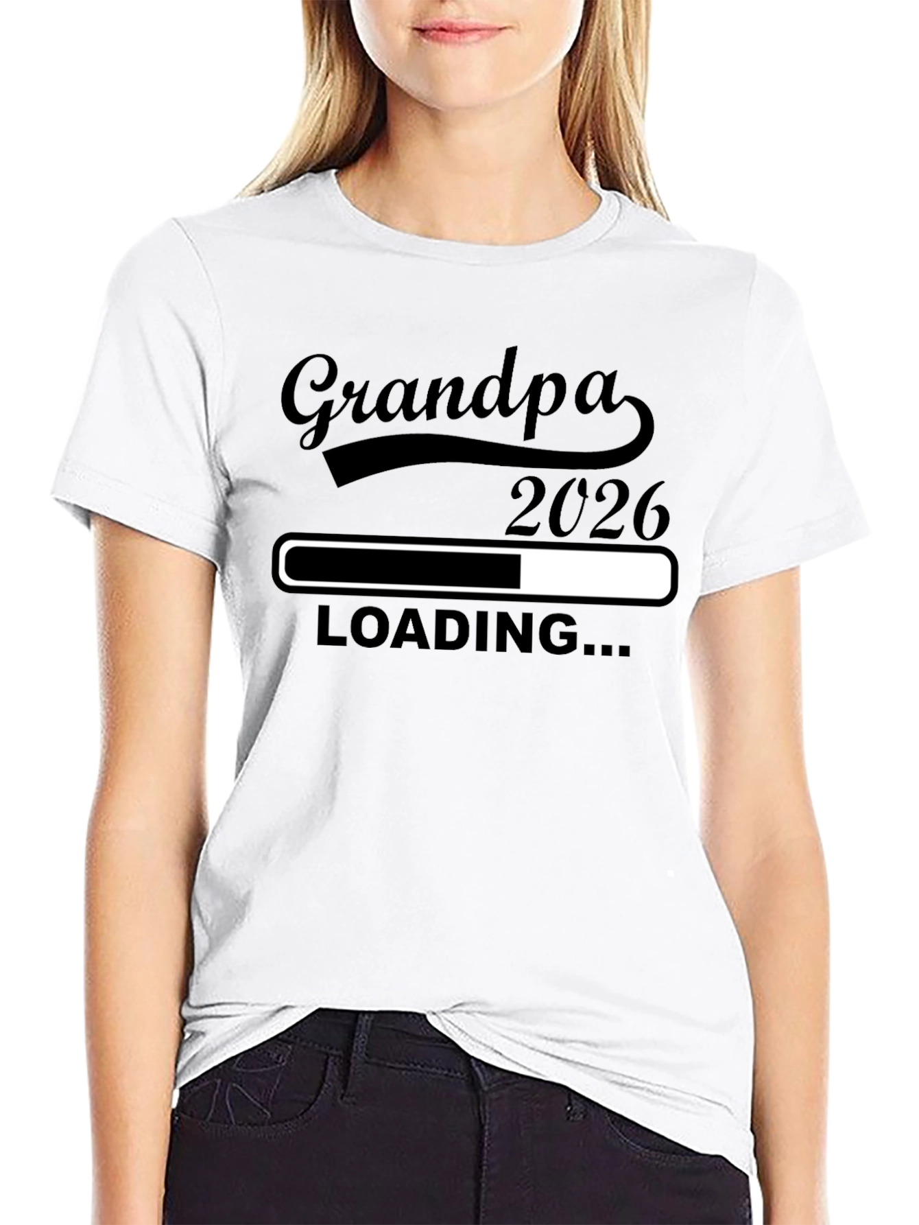 Camiseta Negra: Abuelo 2026 - Cargando...