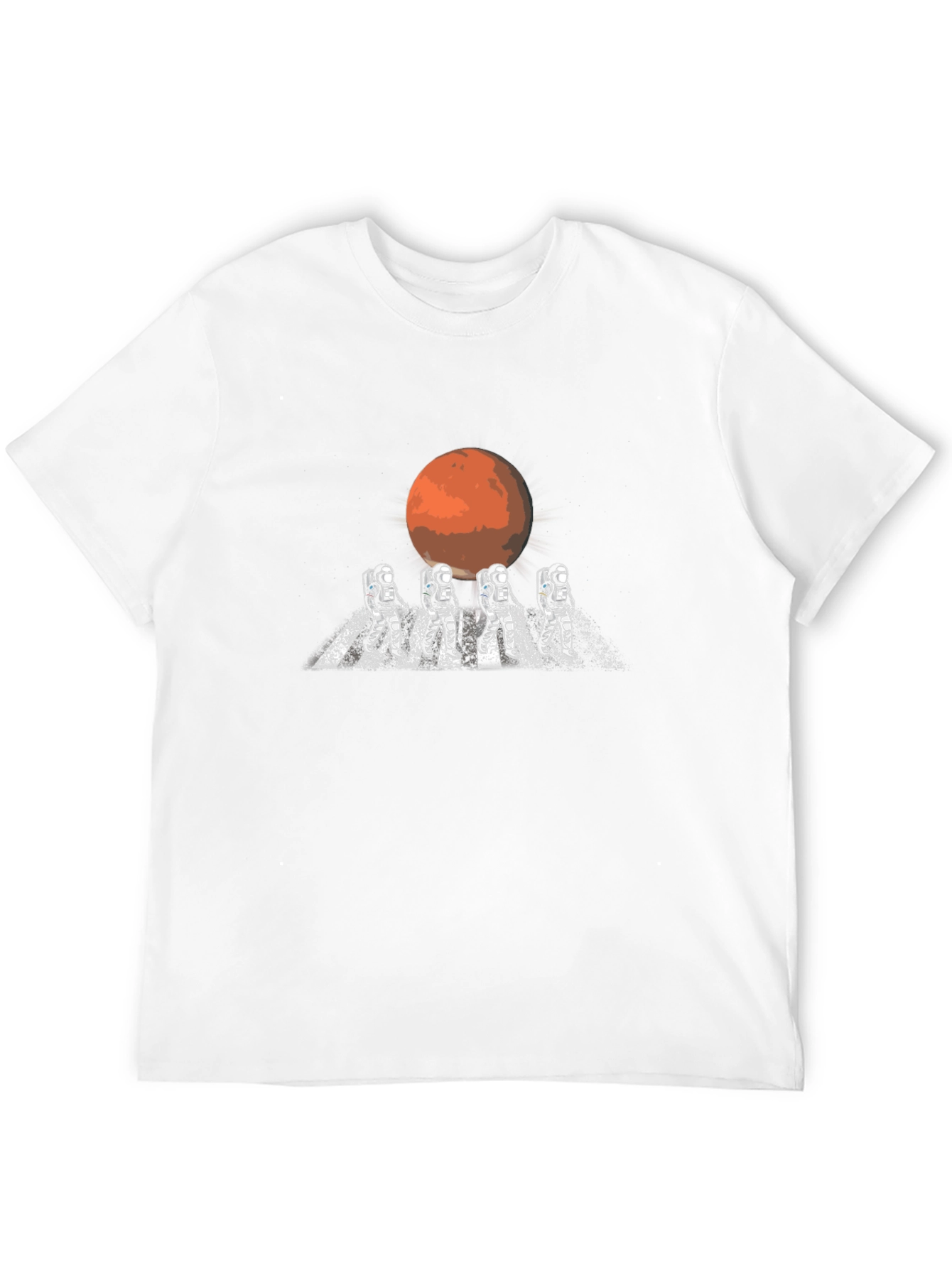 Camiseta Negra Astronautas Marte Original