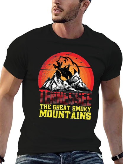 Camiseta Tennessee Great Smoky Mountains - Oso