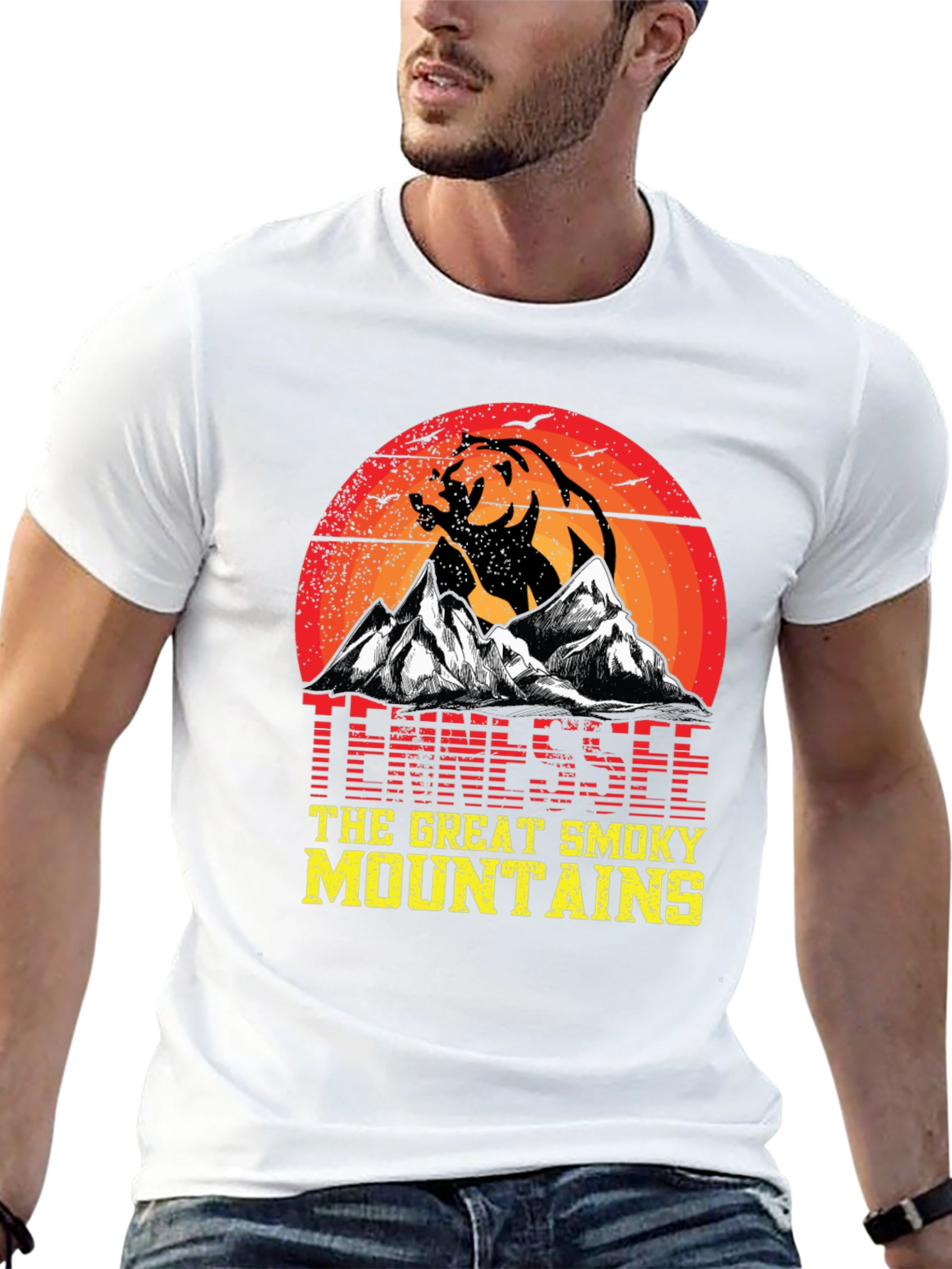 Camiseta Tennessee Great Smoky Mountains - Oso