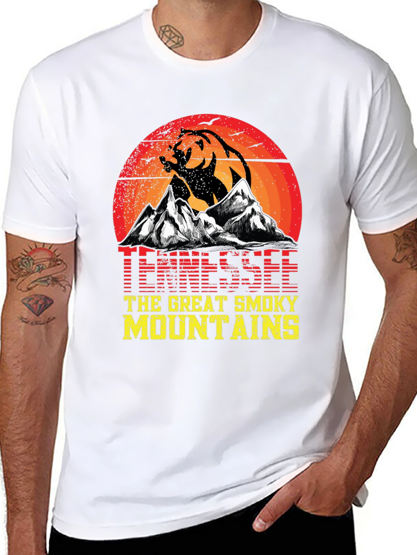 Camiseta Tennessee Great Smoky Mountains - Oso