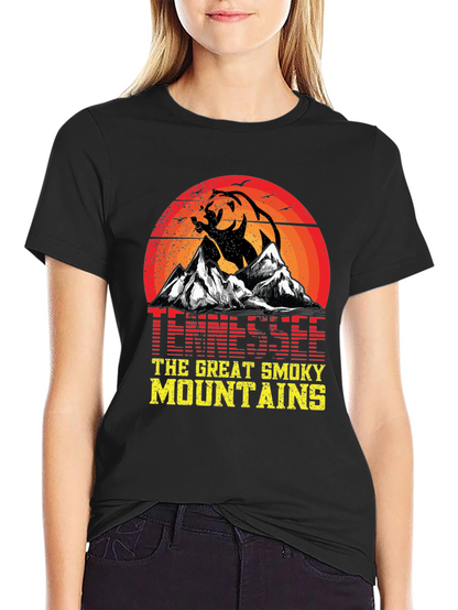 Camiseta Tennessee Great Smoky Mountains - Oso