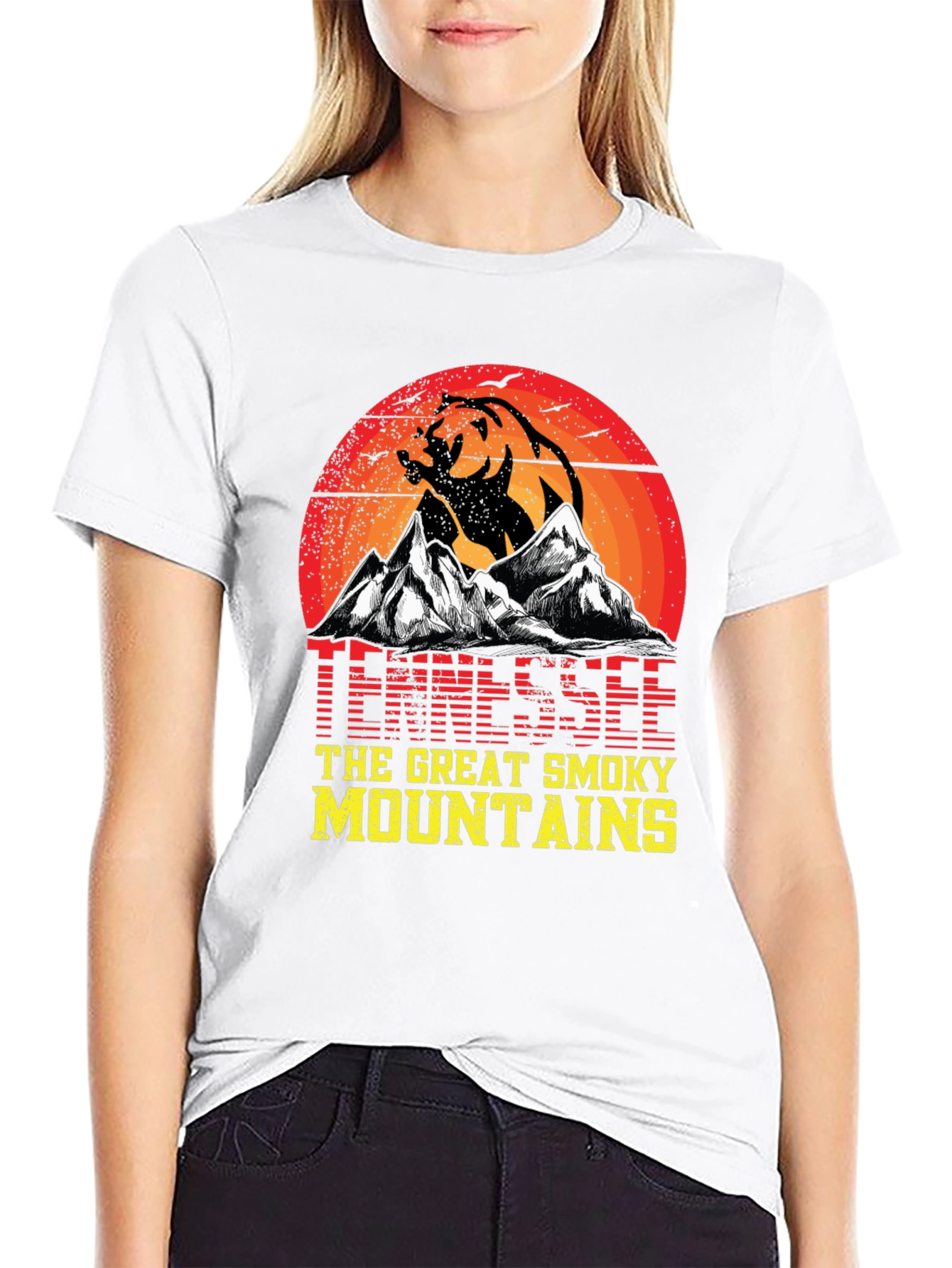 Camiseta Tennessee Great Smoky Mountains - Oso