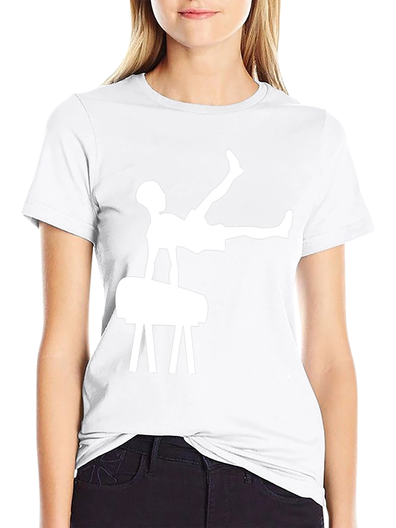 Camiseta Negra Hombre Gimnasia Artística