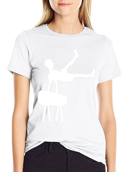 Camiseta Negra Hombre Gimnasia Artística