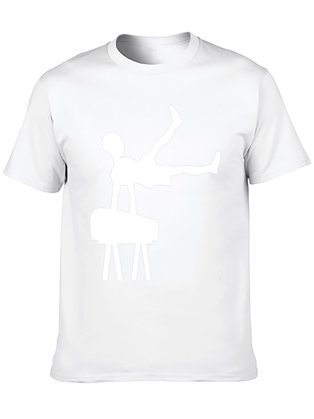 Camiseta Negra Hombre Gimnasia Artística