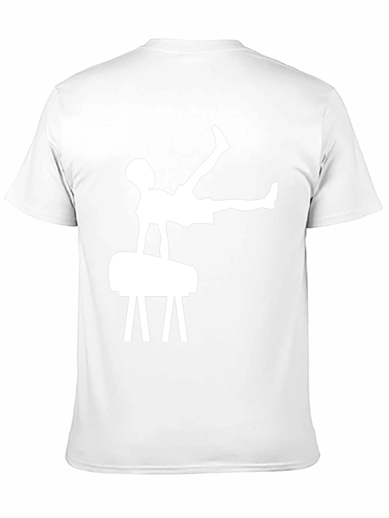 Camiseta Negra Hombre Gimnasia Artística