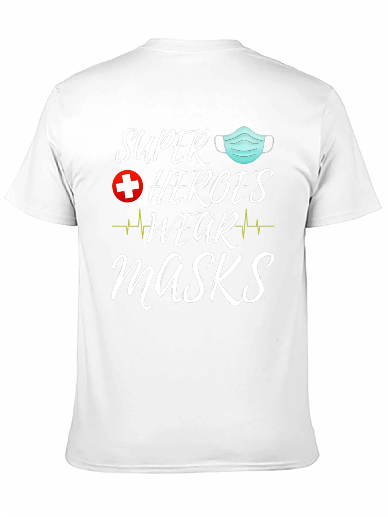 Camiseta Superhéroes Usan Mascarillas