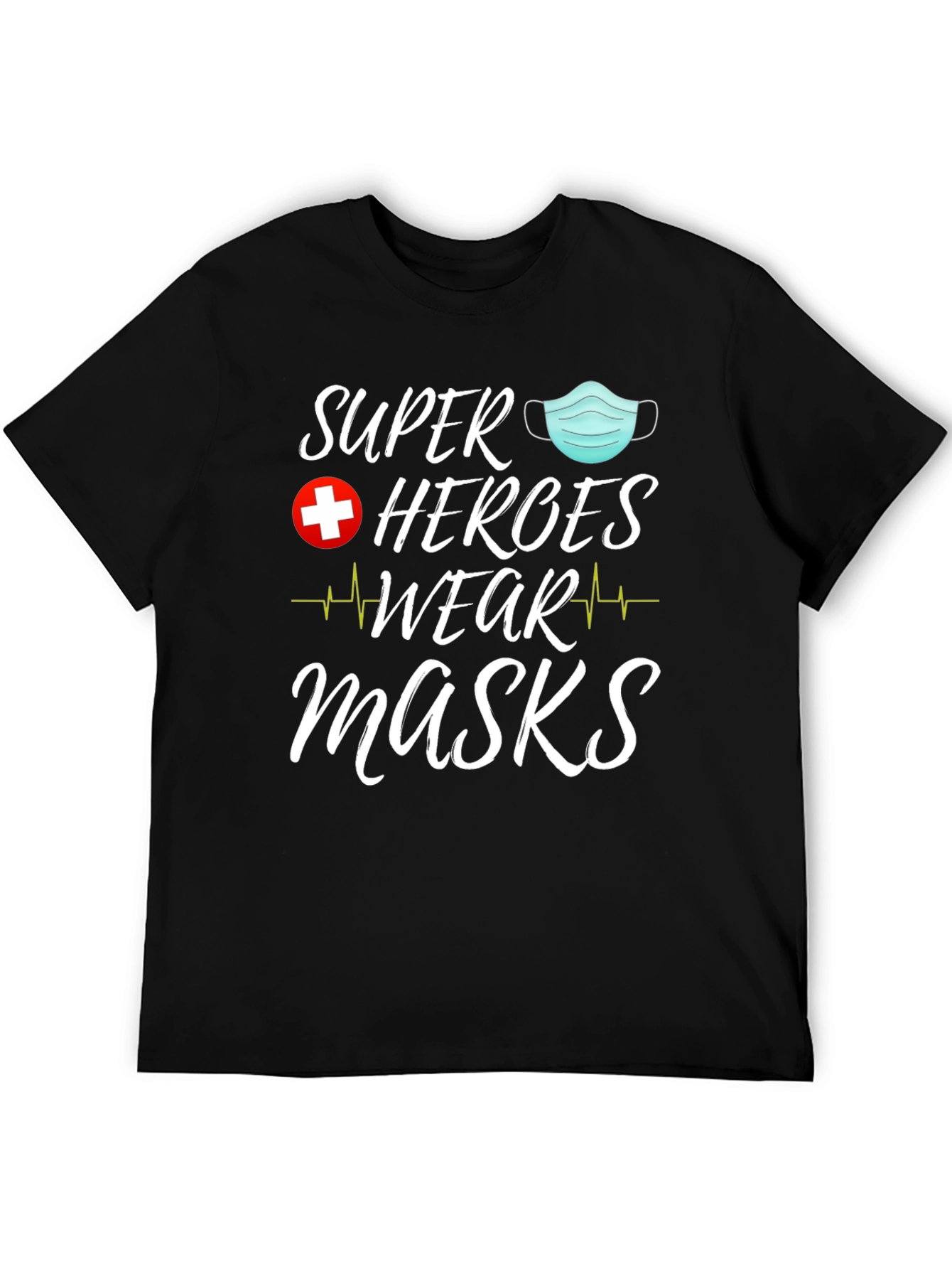 Camiseta Superhéroes Usan Mascarillas
